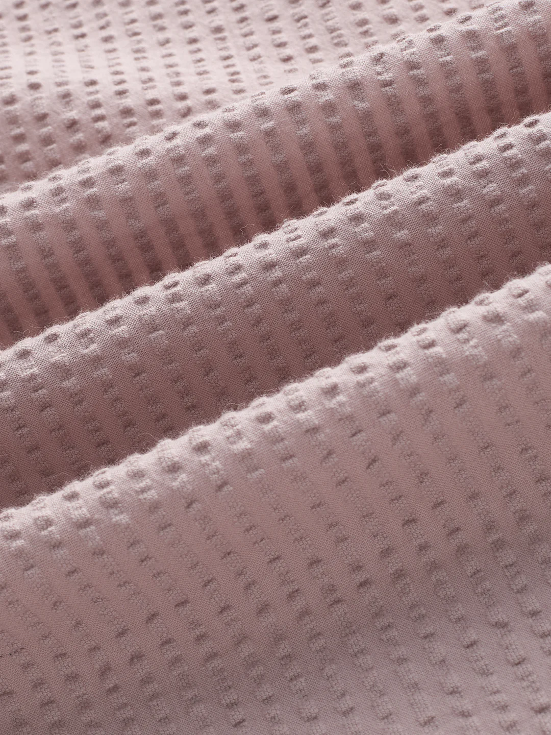 Dusty Rose Seersucker Boxy Fit Crop Shirt - Image 8