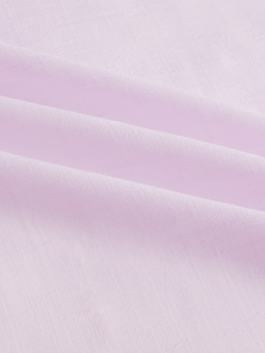 Pink Pearl Slub Textured Boxy Fit Crop Shirt - Image 9