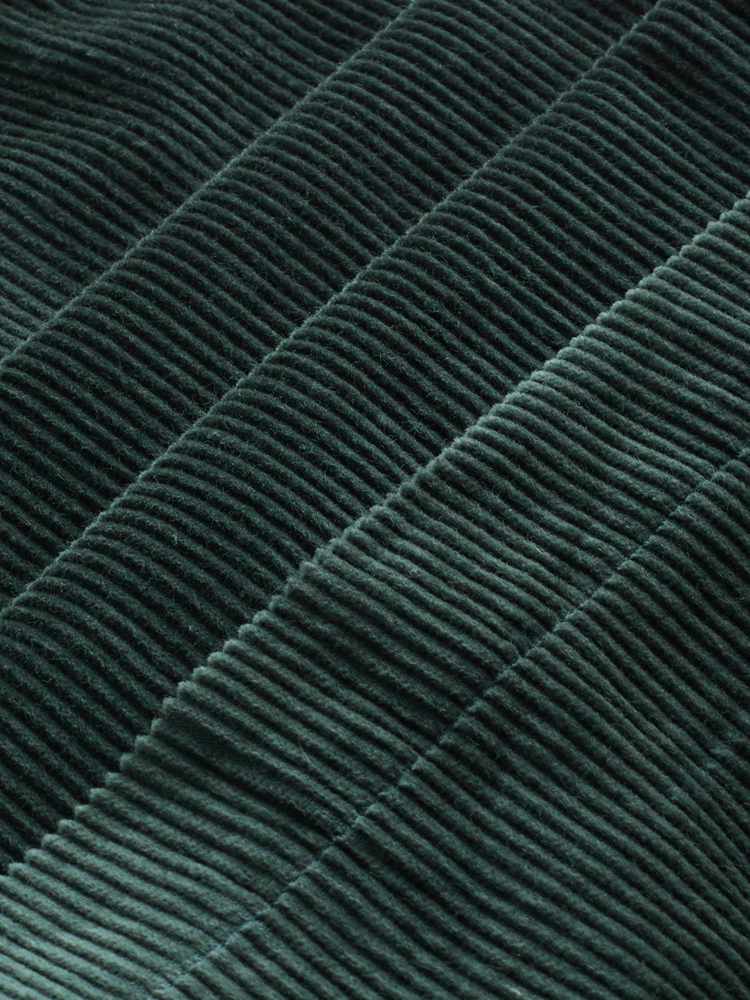Sacremento Green Corduroy Straight-Fit Trousers - Image 9